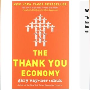 The Thank You Economy - Orange Coffee Table Book by